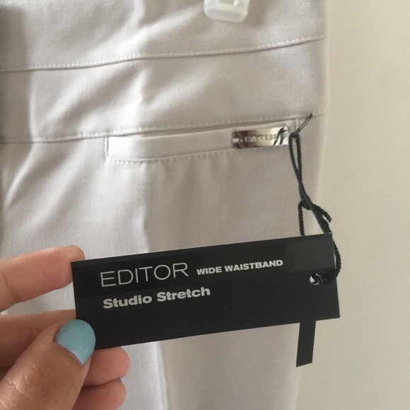 NWT Express Editor Pant SHORT LENGTH - Picture 3 of 6